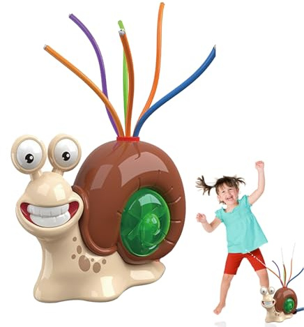 Sprinkler Toys for Kids,Adjustable Water Spray for Gardens | Cute Shape Water Play Toy for Beaches, Gardens, Swimming Pools, Outdoor Activities