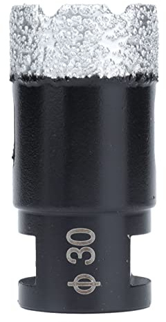 Svasatore per fori da 30 mm con punta diamantata brasata, aprifori diamantati per piastrelle di marmo e ceramica, filetto femmina M14 con rapida rimozione dei trucioli, punta a