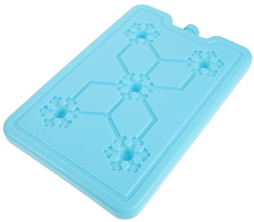TOYANDONA 800ml Ice Pack for Lunch Boxes with Optimal Cold Storage and Easy to Clean Plastic Design, Reusable Freezer Pack for Food Transport and Cold Shipping, for Lengthy Trips and Outdoor