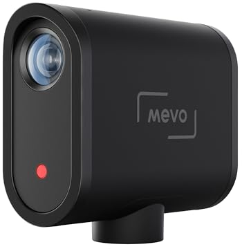 Logitech for Creators Mevo Start, Wireless Live Streaming Camera, 1080p HD Video Quality, Intelligent App Control, Stream via LTE or Wi-Fi - Black