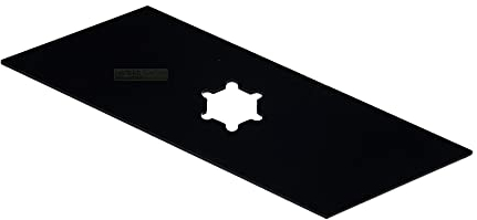 Lame de scarificateur 17 x 16,6 cm compatible avec Kynast 15 E 400 401 402 403 110.006.069 3R1308
