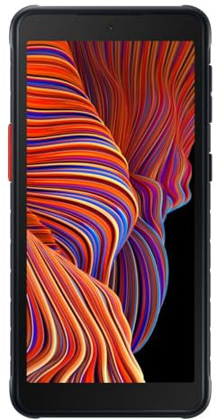 Samsung Galaxy XCover 5 Smartphone Android Resistente all'Acqua, Display da 5,3, 4GB di RAM e 64 GB di Memoria Interna Espandibile, Batteria 3.000 mAh Nero Versione italiana (Ricondizionato)