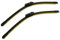 Kompatibel mit BMW 5er F07 F10 F1126+18 2010-2016 Frontscheibenwischer Wischerblätter Zubehör Auto Wischerblätter (Color : F, Size : Right Wheel Driver)