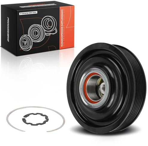 Frankberg Embrayage de climatisation 8200939386 | Compatible avec: Scénic III JZ0/1, M.e.g.a.n.e III Combi Van KZ0/1, M.e.g.a.n.e III Grandtour KZ0/1