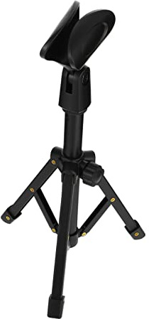 BELLIFFY 1satz Desktop Mikrofonständer Langlebiger Legierung Stabiler Dreifuß Für Konferenzen Live-übertragungen Aufnahmen Und Und Robust Für Vielseitige Einsatzmöglichkeiten