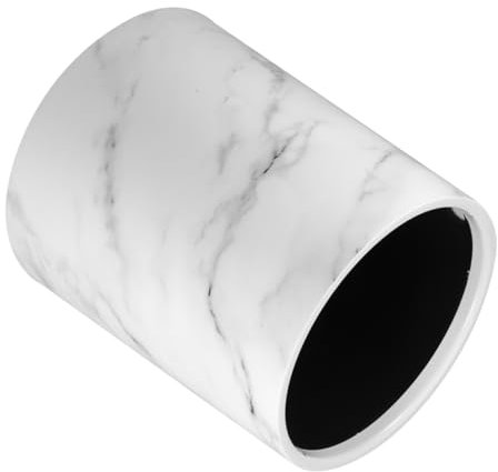 HOMOCONO Bote De Basura Doble De Diseño De Mármol Para Cocina y Baño Papelera De Contenedor De Residuos Práctico y Fácil De Limpiar