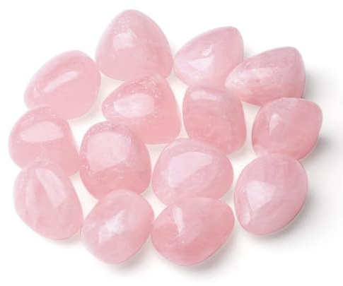 XIANNVXI Cristal de Quartz Rose Pierre de Cristal de Quartz Rose | Pierre de Cristal de Guérison Naturelle Pierre de Cristal Pierres Précieuses Cristaux 100 Grams