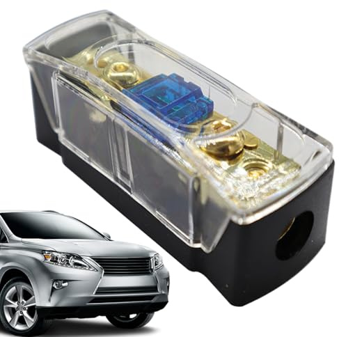 manhegari Sicherungskasten für Audio, Auto, Verteilerblock, Sicherung, Subwoofer-Zubehör für Anhänger, LKW, MPV und Limousine