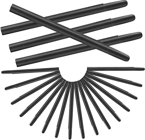 LALAFINA 30pcs Digital Tablet Pen Refill Wear-resistant Standard Nibs Compatible for Graphics Tablet Pen Stylus Useful Replacement for Drawing and Design
