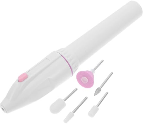 VALICLUD Mini Pulidor de Uñas Eléctrico Portátil Herramienta de Manicura DIY Máquina Pulidora Multifuncional y Silenciosa para Profesional y Doméstico