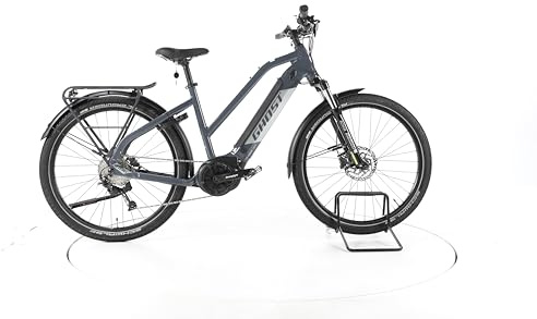 Ghost E Bike E-Teru B Essential EQ Mid Trekking E-Bike Damen 27,5 Zoll Elektrofahrrad, Bosch 65 Nm 500 Wh, 9 Gänge, Hydraulische Scheibenbremse 167-175 cm grau (Generalüberholt)