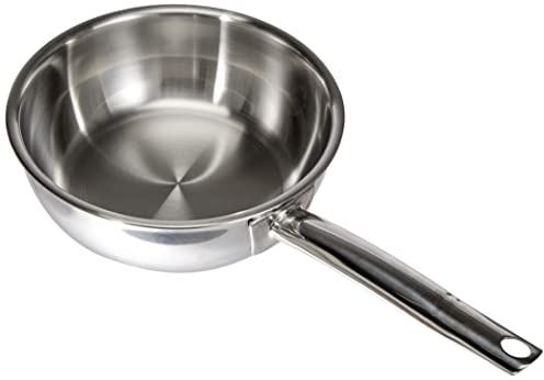 Spring 0415666018 Brigade Premium Sauteuse, Edelstahl, silber, 10 x 24 x 39,6 cm