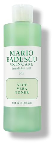 Mario Badescu Aloe Vera Toner for Dry and Sensitive Skin | Soothing Facial Toner that Hydrates and Balances| Formulated with Aloe Vera| 8 FL OZ (Pack of 1)