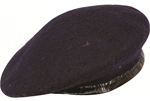 Military Barett, reine Wolle, Gr. XL, Navy Army Cap