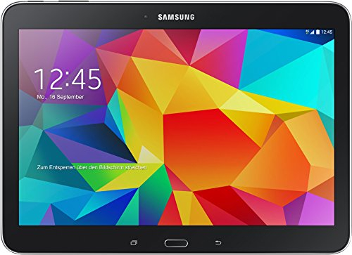 Samsung Galaxy Tab 4 10.1 LTE 25,65 cm (10,1 Zoll) Tablet-PC (1,2 GHz Quad-Core, 1,5GB RAM, 16GB interner Speicher, Bluetooth 4.0, Android 4.4.2, EU-Stecker) schwarz