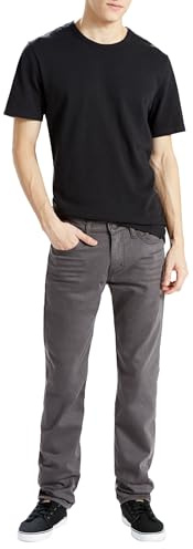 Levi's Men's 511 Slim Fit Jeans, Grey-Black 3D-Stretch, 31W / 30L