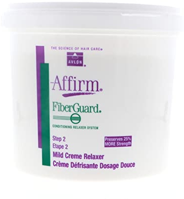 Affirm Fiberguard Mild Creme Relaxer 4lbs by Avlon - Affirm FiberGuard Creme Relaxer 4 lb. Mild