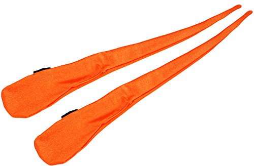Flames 'N Games Pro Sock Poi (orange) drehende Poi-Socken, dehnbar, Lycra, 1 Paar