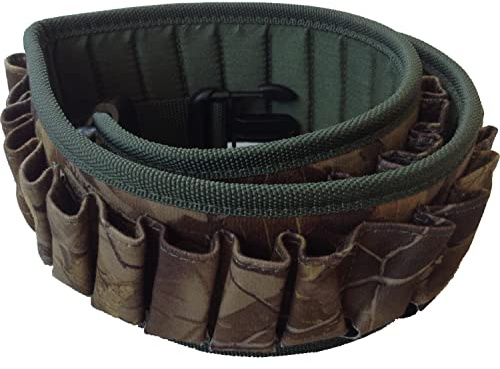Cartucciera Cartuccera Caccia Calibro 20 Cordura Verde 30 Celle Cinturone
