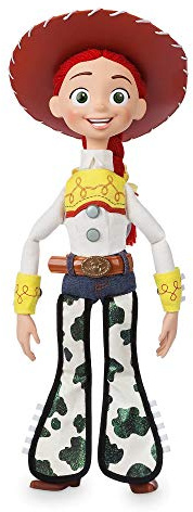 Disney Store Official Jessie Interactive Talking Action Figure from Toy Story, Features Sounds and Phrases from The Movies, Interacts with Other Figures and Toys