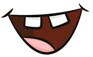 TassenTicker Maske mit Motiven - Grinsen - Aufdruck - Motiv - Lustig - Lachen - Gesicht