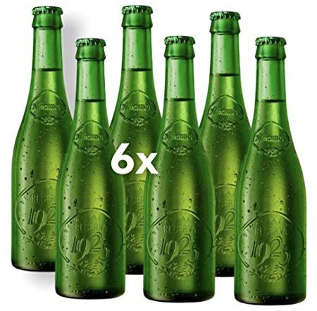 6 Flaschen Alhambra Reserva 1925 Lager Bier 0,33 l 6,4% Alc. aus Spanien