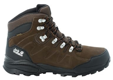 Jack Wolfskin Refugio Texapore Mid M promenadsko, Brun fantom, 48 EU