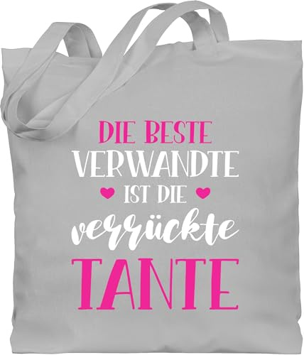 Shirtracer - Baumwolltasche - - Taschen - Die beste Verwandte ist die verrückte Tante