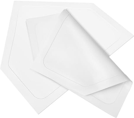 KOMBIUDA 2stücke Baseball-Platte Zum Herunterwerfen Für Training Softball-Home-Plate Aus Hochdichtem Material Wetterbeständig Und Tragbar Für Spiele Und Turniere
