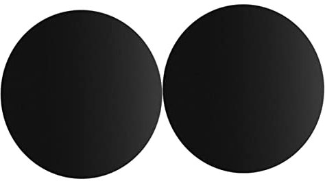 VINTORKY Round Nonstick Bbq Grill Mat 40cm – 2pcs Reusable Ptfe Circle Grilling Surface for Outdoor Barbecue, Fireproof Cooking Mat for Camping and Backyard Grill