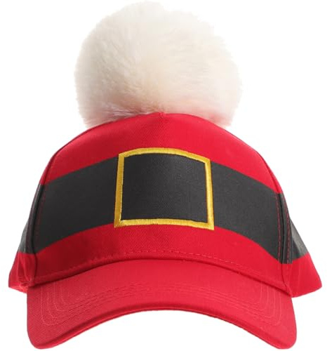 VALICLUD Weihnachts-Baseballmütze alte Baseballkappe Weihnachts-Cosplay-Hut Feiertags-Baseballmützen weihnachtsmütze weihnachtsverkleidung Baseball Kappe rote Baseballmütze Nylon