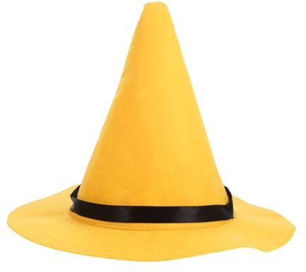 Veemoon Hexenhut für Halloween Weicher und Bequemer mit Klassischem Design für Kostümpartys und Festliche Anlässe Vielseitiger Kopfschmuck für Damen und Herren