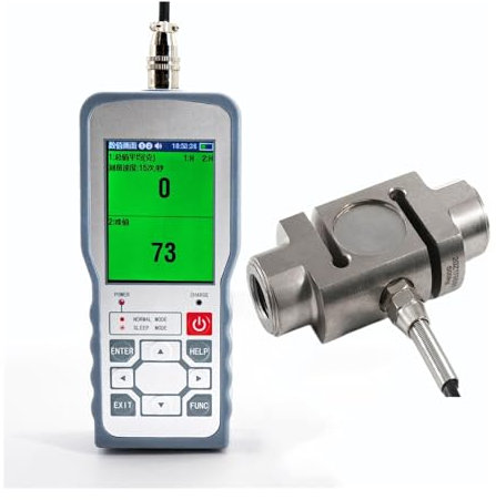 Digital kraftmätare, Digital Force Gau With S LOAD CELL, Push Pull Gau Dynamometer, Peak/Track Mode, ± 0,05% FS Noggrannhet, Enheter N kg lb Oz(0-300KG)