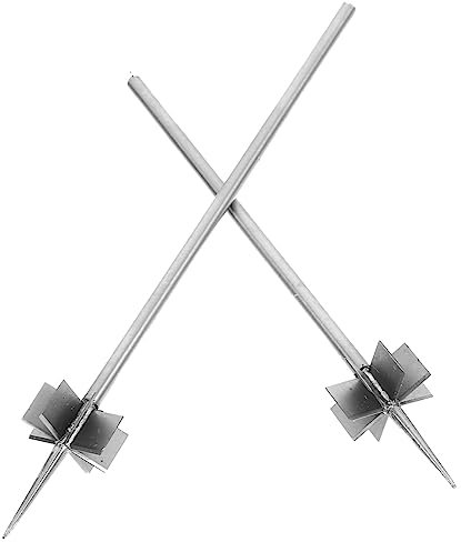 Generic 2Piezas Cortador de Cebolla Inoxidable Gadget de Cocina para Cortar Vegetales Cortador de Cebolleta y Hierbas para Uso Casa y Restaurantes