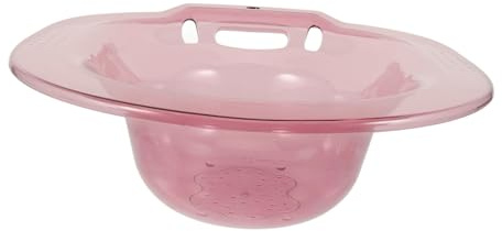 FUNOMOCYA Sitzbad Basin für Schwangere und Senioren Ergonomisches Design Rutschfest Platzsparend mit Einzigartigem Aufhängedesign für Pflege von Intimbereichen und Schnelle Linderung bei