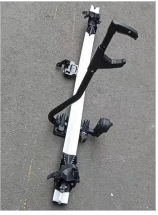 Porte-Bagages Voiture pour Les Voitures Toit Cadre Fixation Vélo Monté sur Véhicule Montagne Cadre Unique en Alliage D'aluminium Porte-vélo Porte-vélo Porte-Bagages Barres Toit