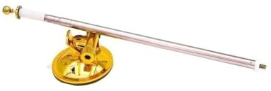 Shuade Asta per bandiera telescopica per auto con pali in acciaio inossidabile anticorrosione per decorazioni di montaggio sul tetto Pali per bandiere telescopiche resistenti alle intemperie