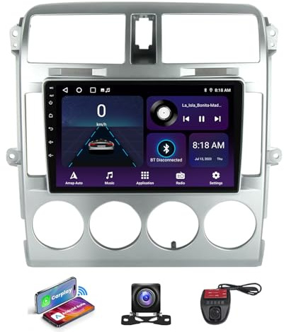 Autoradio Android 13 9 Pouces pour Kia Carnival UP GQ 2002-2006, 2 DIN, Navigation GPS sans Fil, Bluetooth, 4G, DSP, FM, RDS, Dab+, Wi-FI, Commandes au Volant, enregistreur vidéo numérique (