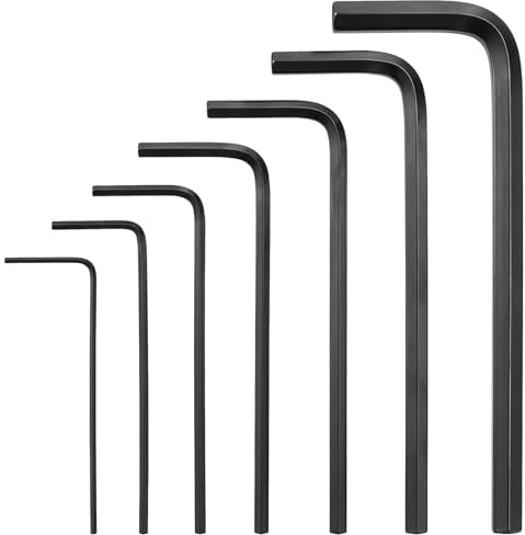 SULIKJHUI 7 Pcs Mini Hex Key Allen Wrench Set, Tiny Allen Wrench Set | High Carbon Steel with 0.7mm, 0.9mm, 1.27mm, 1.5mm, 2mm, 2.5mm, 3mm Sizes