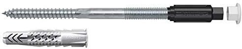 fischer Thermax 10/240 M10 - Abstandsmontagesystem zur Befestigung von leichten Lasten, wie Leuchten und Bewegungsmelder in Wärmedämmverbundsystemen - 20 Stück - Art.-Nr. 514259