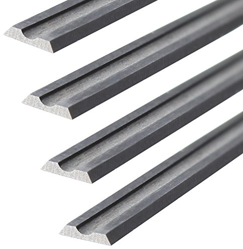 4 Stück Hobelmesser 102mm Wendemesser für Bosch Makita AEG Elu Dewalt Elektrohobel