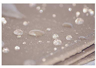 Ersatzdach PVC Beschichtung Pavillondach Wasserdicht Pavillon knapp 3x3m NEU (Taupe)