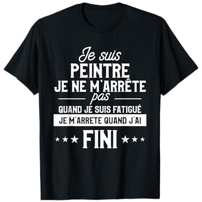 idée cadeau peintre pour une peinture T-Shirt