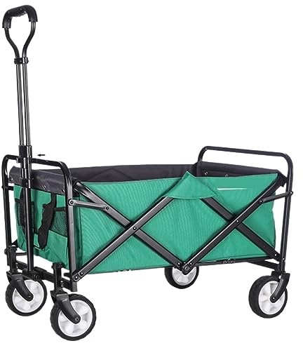 Bollerwagen Handwagen Transportwagen Zusammenklappbarer Klappwagen, Mehrzweckwagen, Wagen Für Den Außenbereich, Garten, Campingwagen, Sportwagen, Robust Campingwagen Faltbar Strandwagen (Color : E)