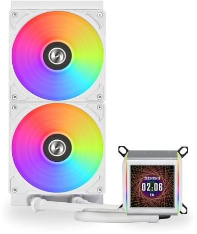 Kit Watercooling AIO Lian Li Galahad II LCD - 280mm (Blanc)