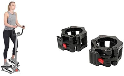 Sunny Health & Fitness Twist Stepper mit Lenker SF-S020027 + Shark Klemmverschluss-Kragen NO. 076
