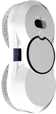 ZTBGY Robot per la pulizia delle finestre, aspirapolvere intelligente per finestre con spray automatico d'acqua, forte aspirazione, robot lavavetri per interni/esterni/piastrelle/porte in vetro
