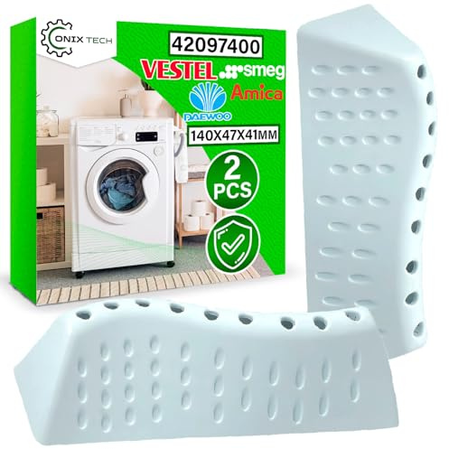 2x Aube Tambour Machine a Laver 140x47x41mm 42097400 pour Vestel pour Smeg | Garantie 5 ans - ONIX TECH