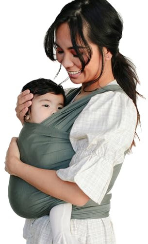 Solly Baby Wrap Babytrage für Neugeborene bis 25 Pfund, leicht und freihändig, atmungsaktive Babytrage für den Sommer, unverzichtbar für die Verwendung des Babys und nach der Geburt