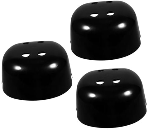 NIYANGLE 3pcs Safety Helmet Inner Shell Hard Hat Hats Baseball Cap Helmet Insert Protective Liner for Caps Bump Cap Liners Bump Caps Insert Safety Caps Liners Hat Insert Black Plastic